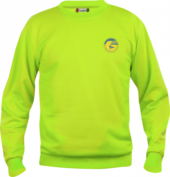 Clique - Fredensborg Roklub Roundneck - Visibility Green